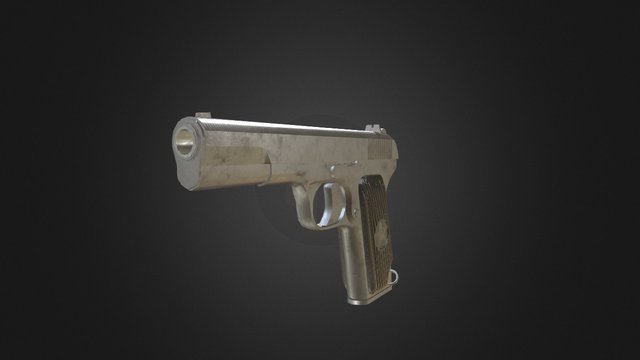 TT Pistol 3D Model