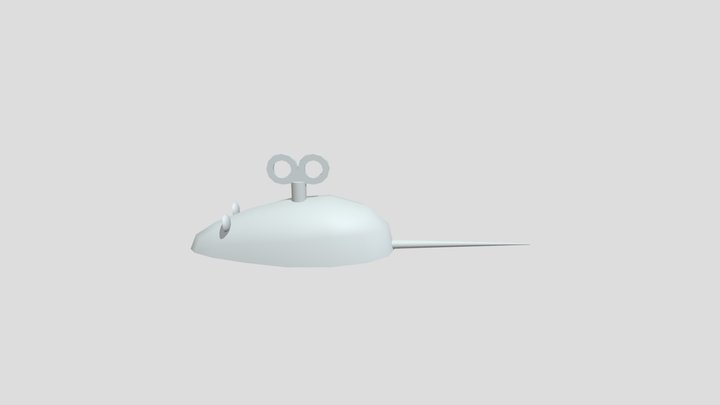 Clockwork Mouse 3D Model