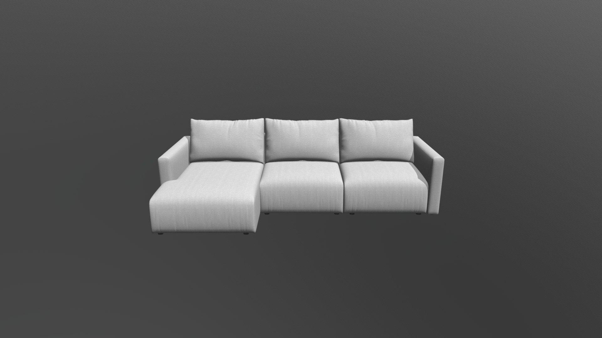 Teo Sofabed Chaise 300 - 3D model by Eugenia Shutenko (@simha.jane ...