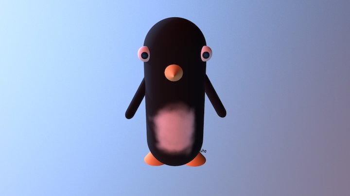 Pingviini 3D Model