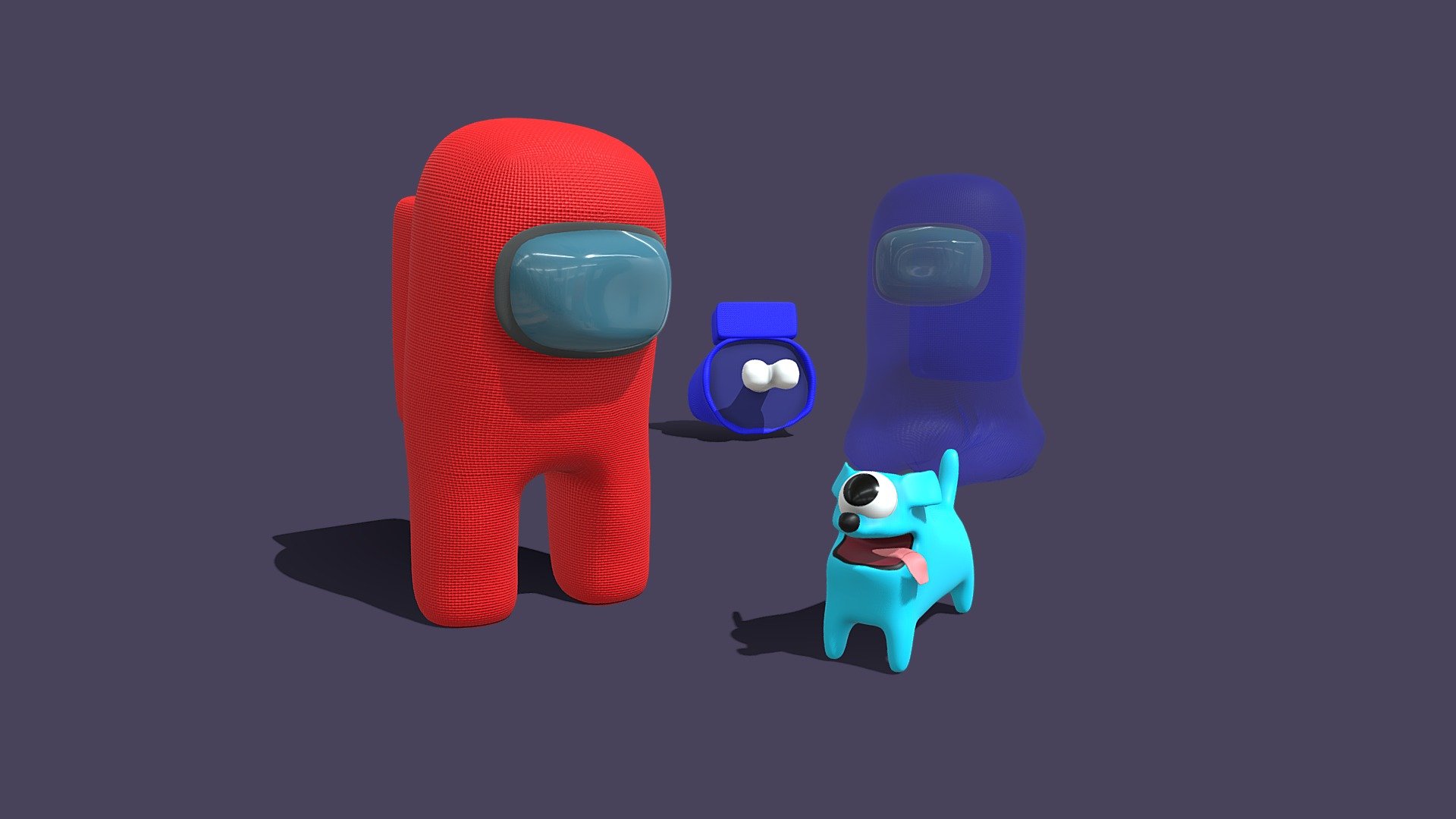 Among-us 3D models - Sketchfab