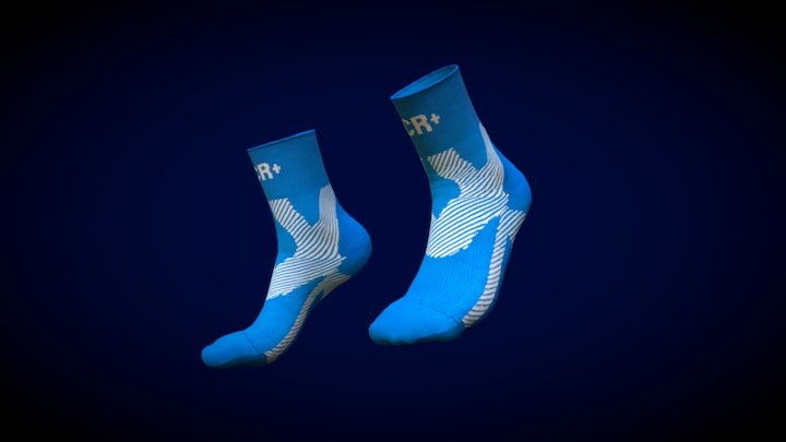 New Chilles Creative Socks 3D Model