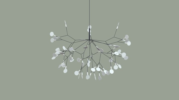 Heracleum (without light) 3D Model