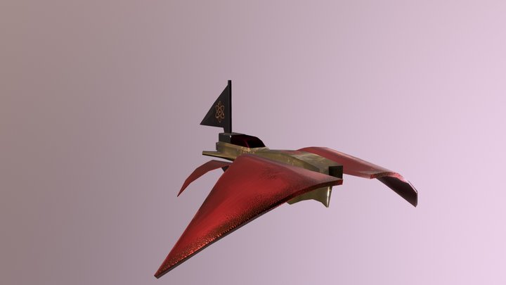 Spaceship Test 3D Model