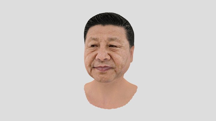 President Xi Jing Ping 习近平 3D Model