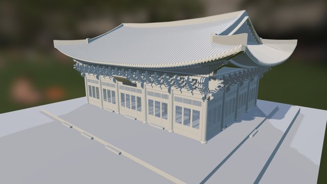 Junghwajeon Deoksugung 3D Model