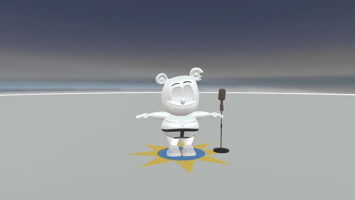 Gummibar Promo 3D Model