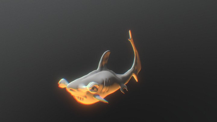 CGCookie Sharksculpt assignment 3D Model