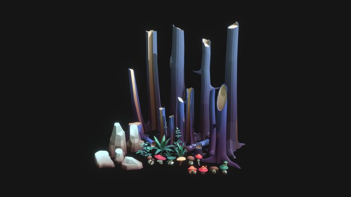 Forest 3D Model