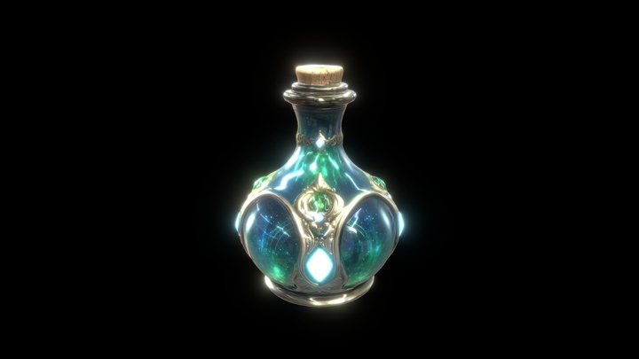 Boost Potion 3D Model