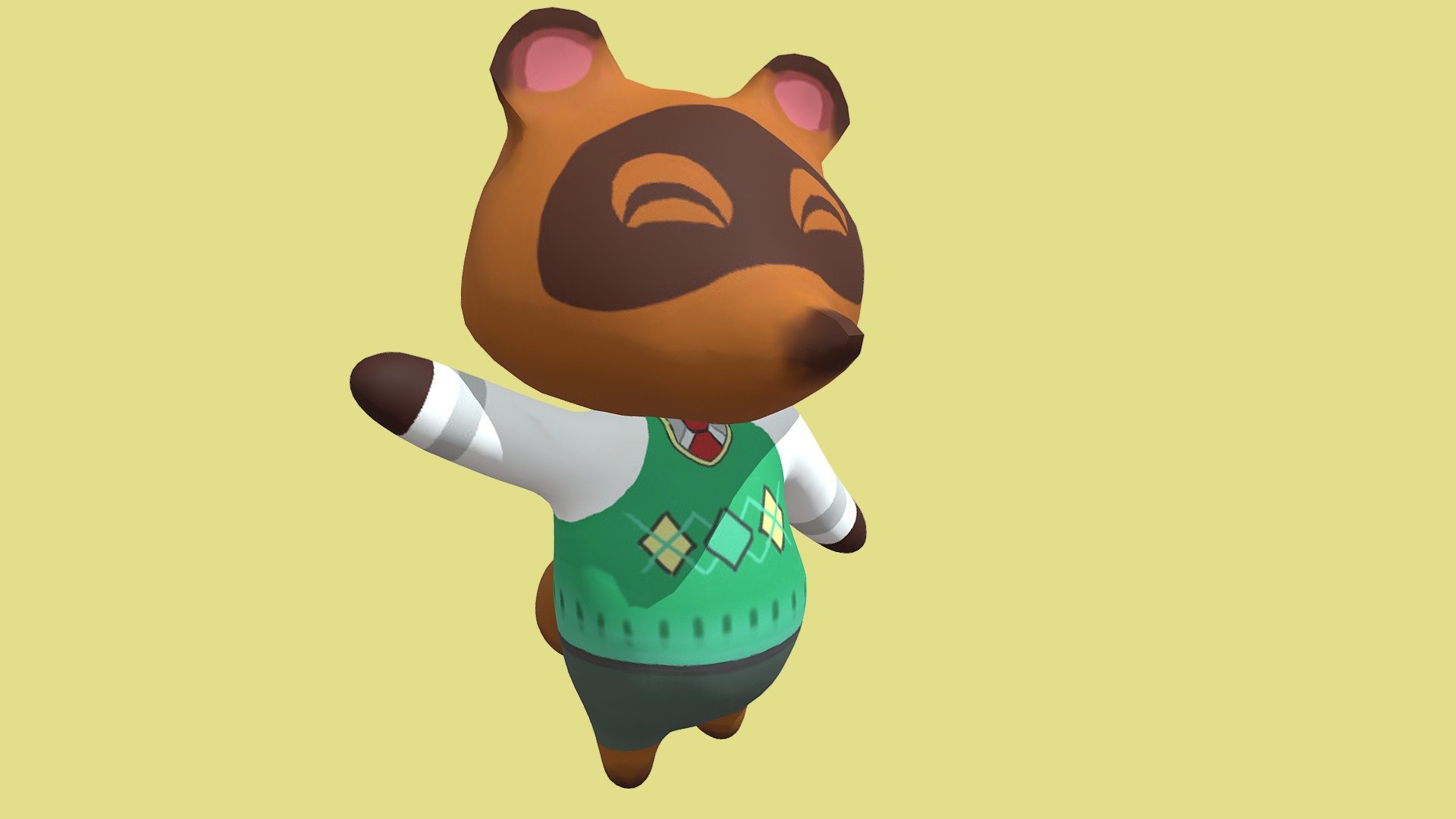 Tom Nook Wave - 3D model by janina.rohwer (@janina.rwr) [eb60555 ...