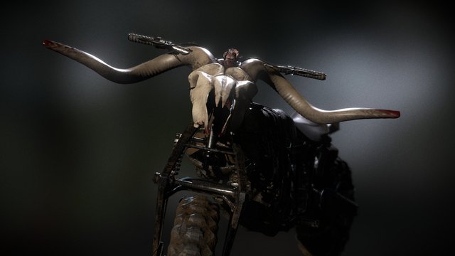 Hell Motogoat 3D Model