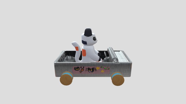 Jeremy Kart Cah 3D Model