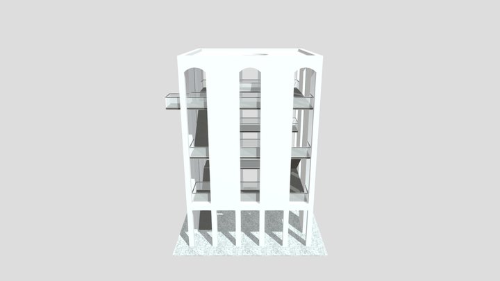 Quadrata Arcus | Metaverse Architecture 3D Model