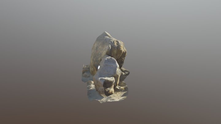 Alabama Hills Boulders 3D Model