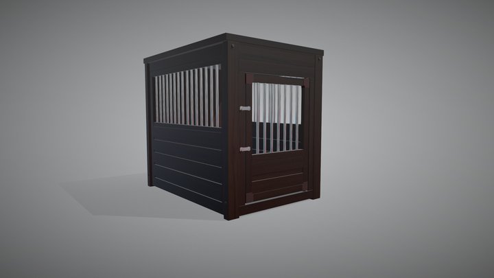 Dog Cage1 3D Model