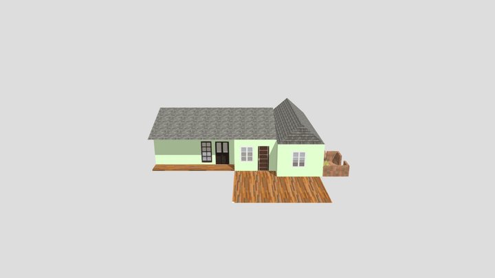 Rumah Hasna Baru 3D Model