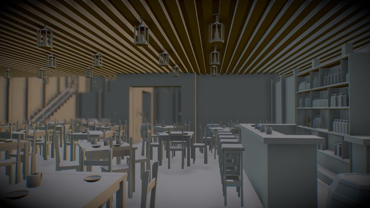 Tavern (Ver1) 3D Model