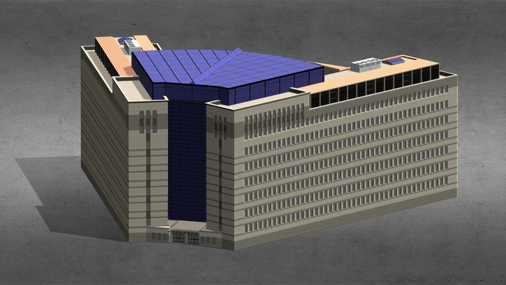 UNHR Building Genève 3D Model