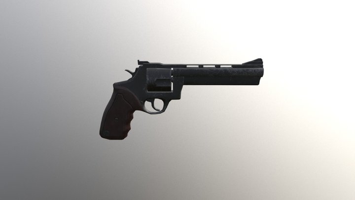 Revolver 3D Model