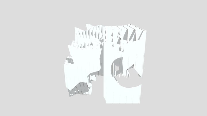 XY Waffle 3D Model