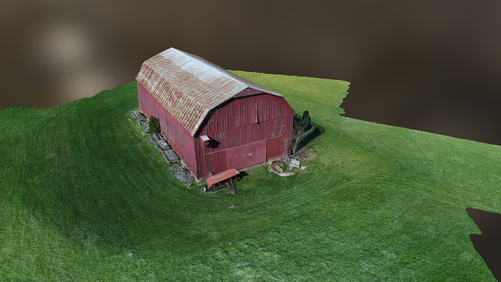 Barn in Maryland Pix4d