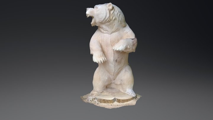 Медведь шатун 3D Model