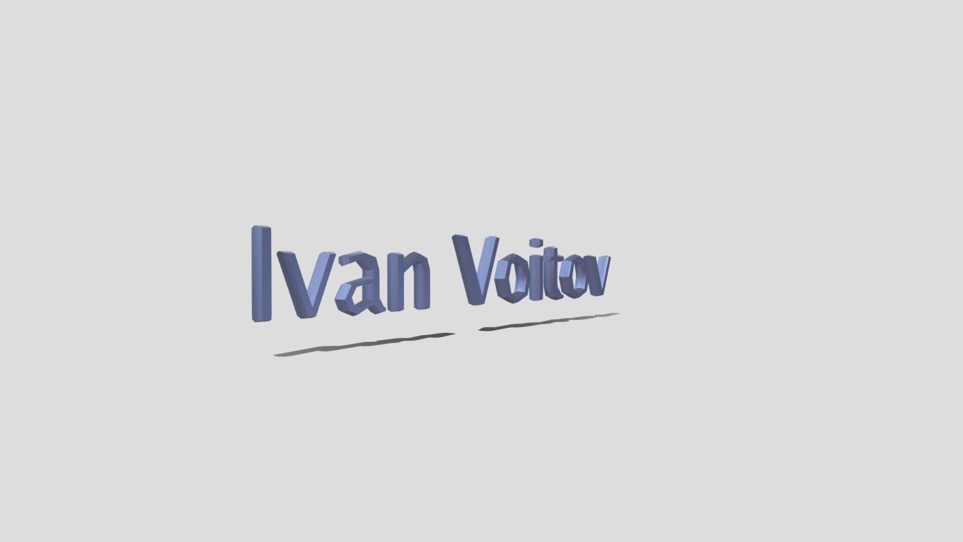 Ivan Voitov Signature CGT 116 — Sketchfab embed 3D viewer