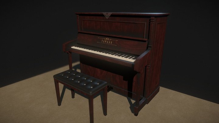 Piano 3D Model