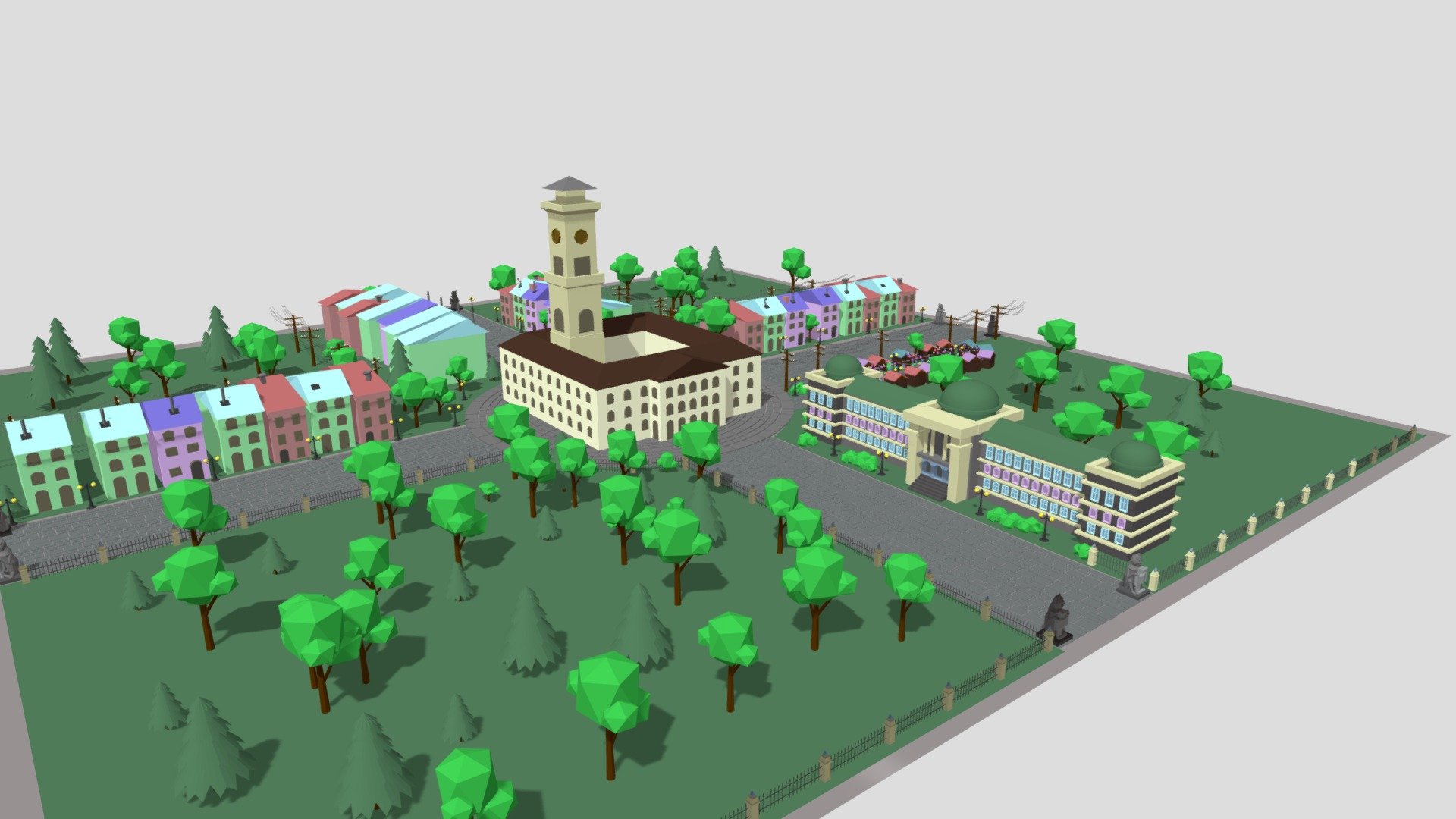 Fairytale city. XYZ - Daily day 5.