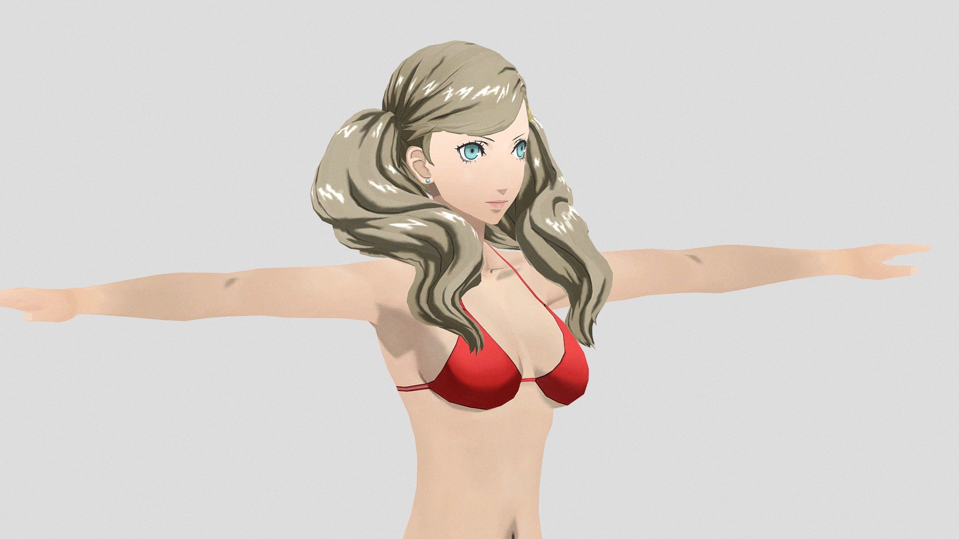 Ann Takamaki Traje De Baño Ver 2 Download Free 3d Model By 雨宮レン