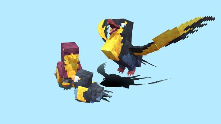 wattrel + kilowattrel 3D Model