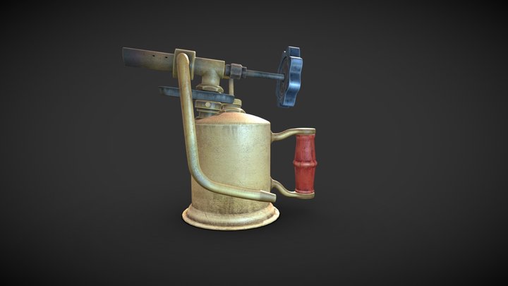 Blow Torch 3D Model
