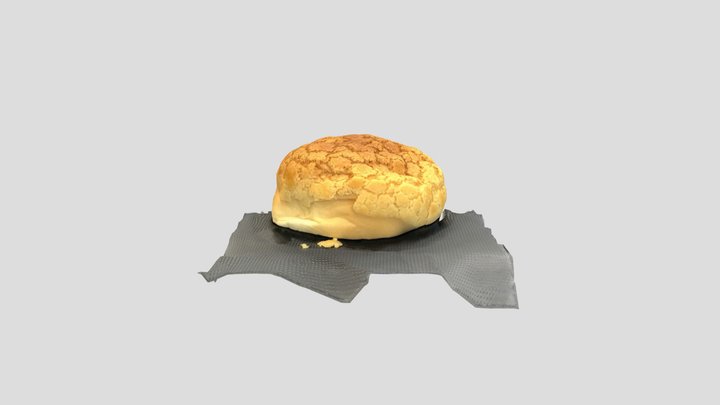 菠萝油 3D Model