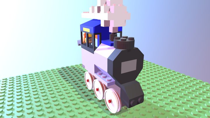 Tren Giro 3D Model