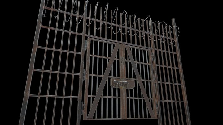 Door_ Metal_30MB – Free 3D Model STL