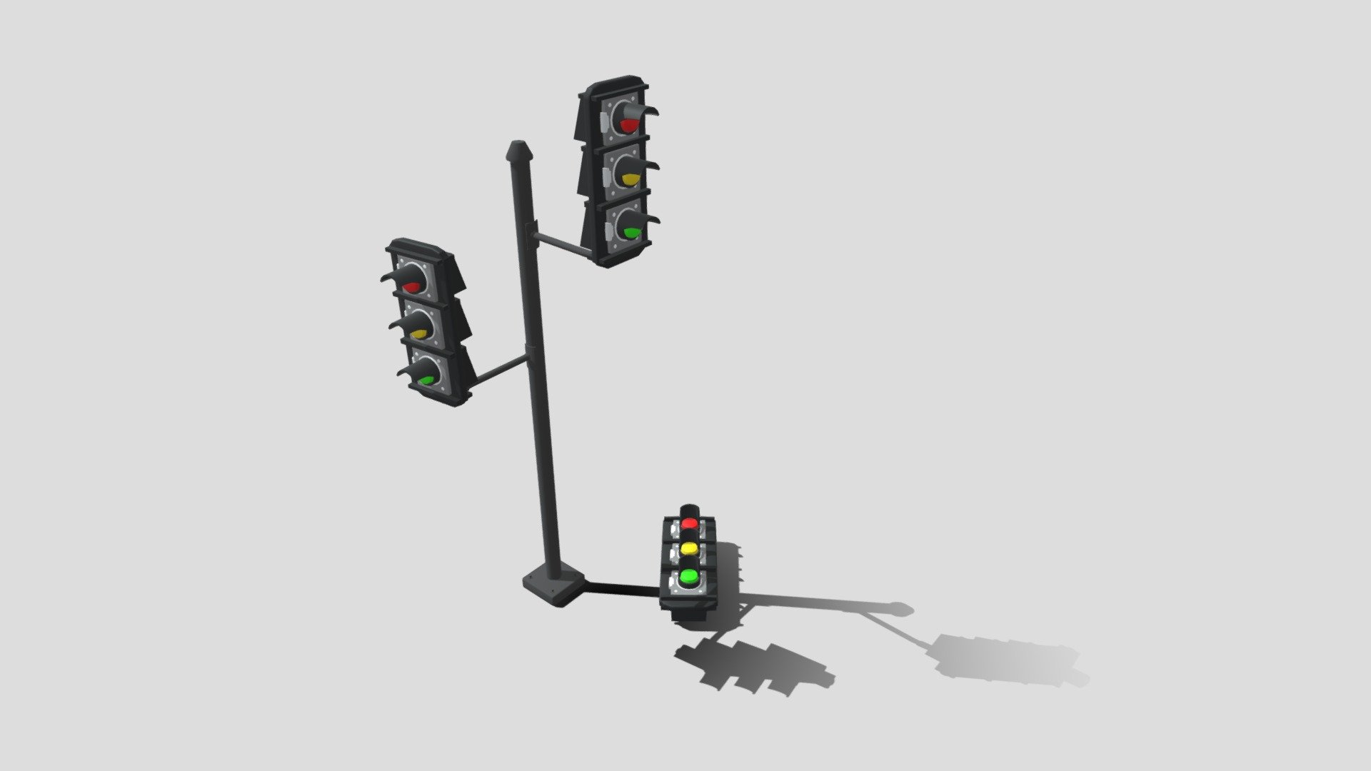Street Light - 3D model by niksie [eb711a1] - Sketchfab