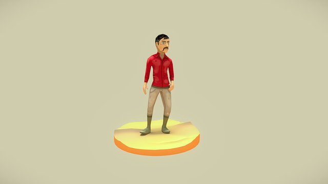 Cloud Chasers: Tomas 3D Model