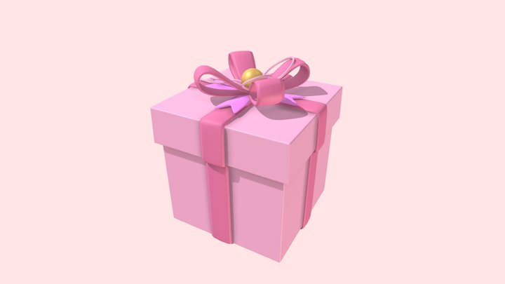 Gift Box 3D Model