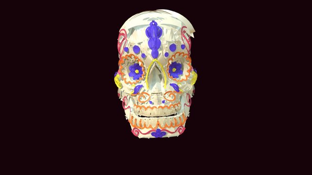 Sugar Skull 3D Model