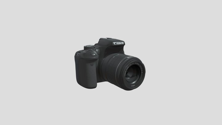 Camera 3D Model
