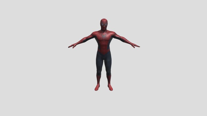 Tobey Maguire Spider-Man 3D Model