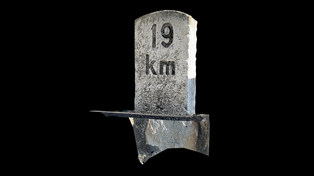 Milestone Innertkirchen - Sustenpass km 19