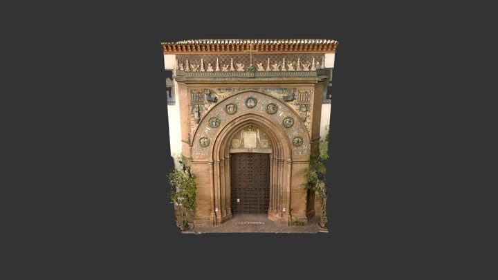 PORTADA DE SANTA PAULA 3D Model