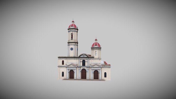 Catedral de Cienfuegos 3D Model