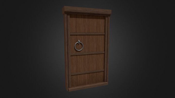 Rectangular door 3D Model