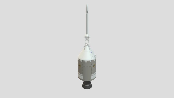 Apollo Last Stage 3D Model
