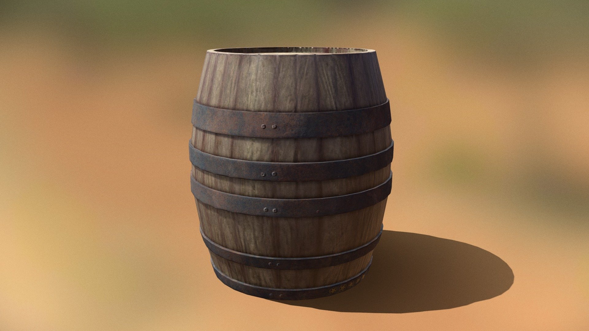 Old Rusted Barrel