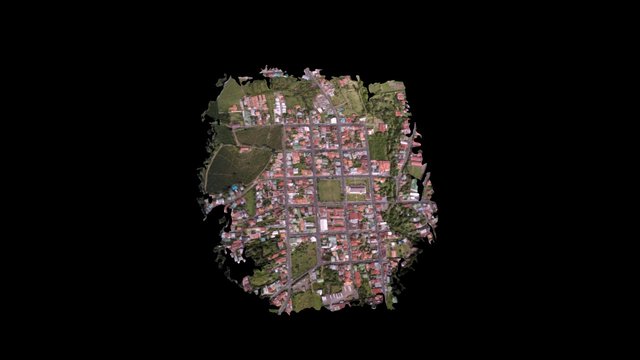 San Isidro, Costa Rica 3D Model