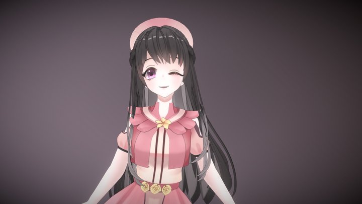 Azalea by Enmei3D 3D Model